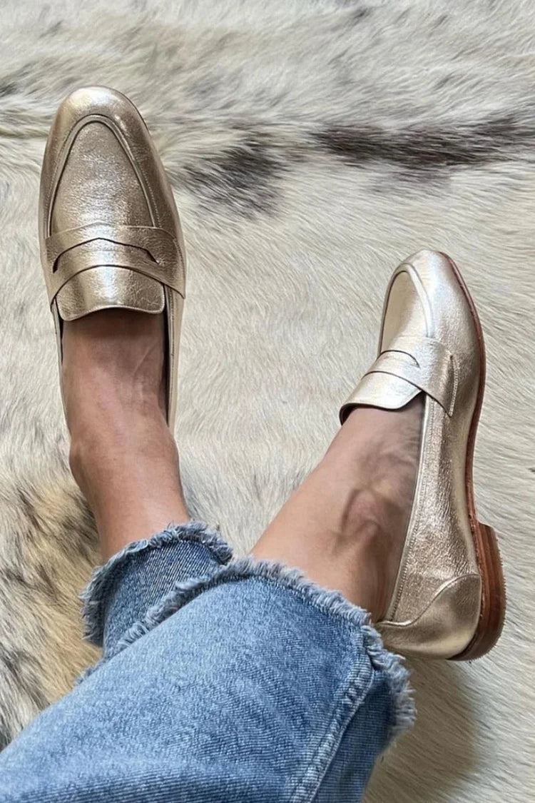 Callistia | Mocassins Élégants en Cuir
