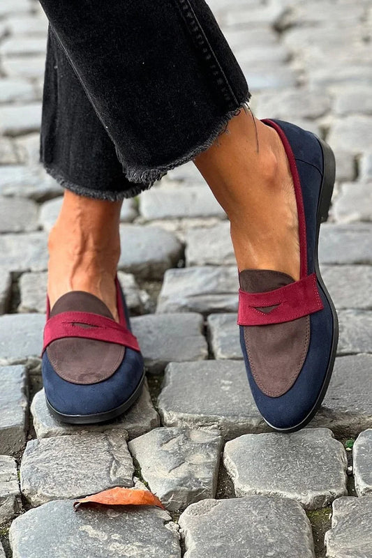 Sylvie | Mocassins Chic Bicolores