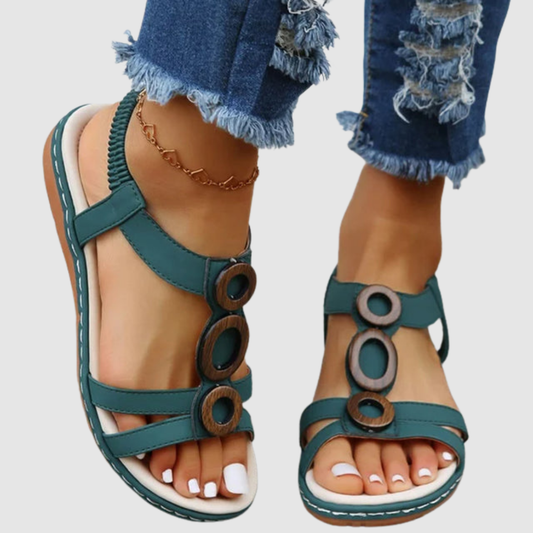 Léa | Sandales Élégantes en Cuir
