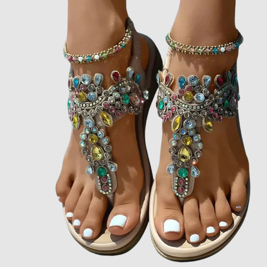 Léa | Sandales Élégantes Strass