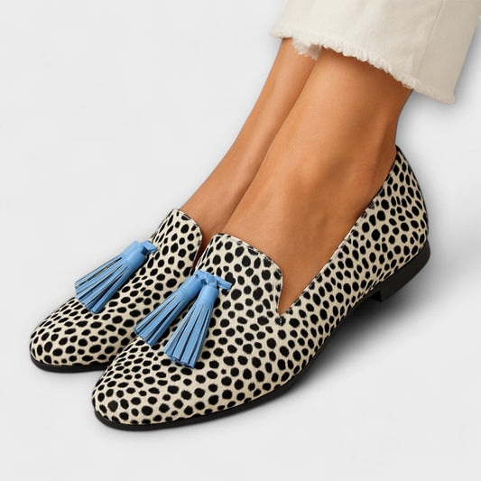 Mira | Mocassins Élégants en Franges