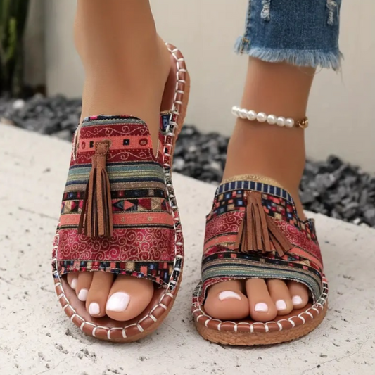 Leena | Sandales Plates Chic