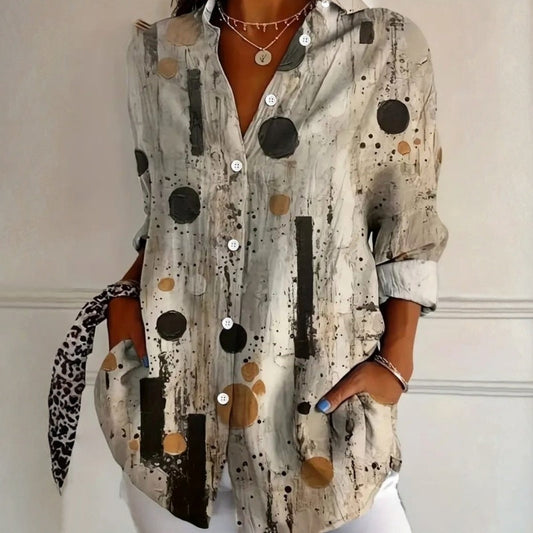Chemise décontractée vintage