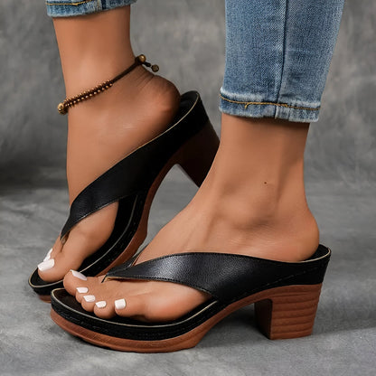 Genève | Mule Chic à Talon Haut