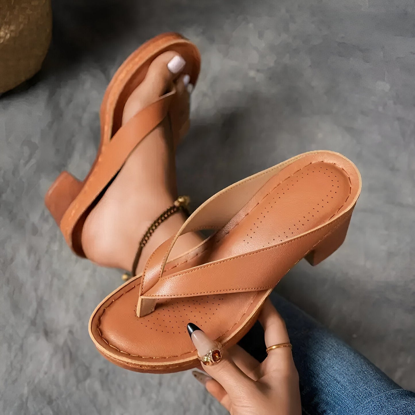Genève | Mule Chic à Talon Haut