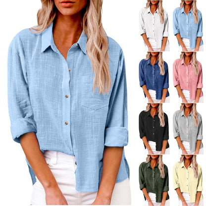 Romane™ — Blouse en coton élégante au style intemporel