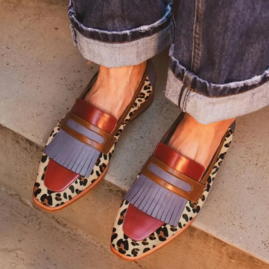Zelda | Mocassin Léopard Chic