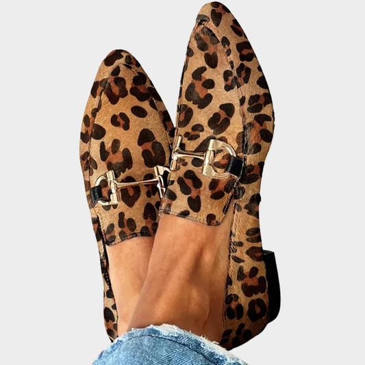 Gia | Mocassins Chic Imprimé Léopard