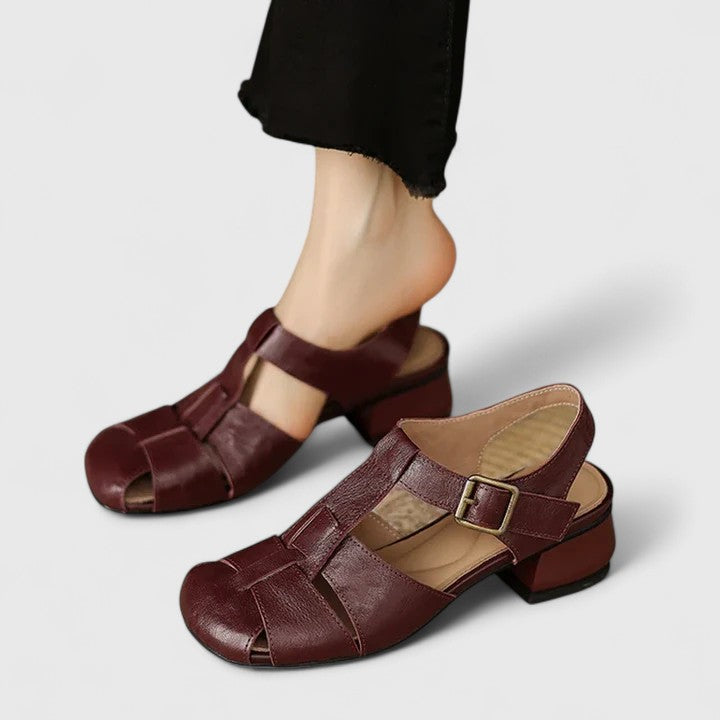 Diana | Sandales en Cuir Élégantes