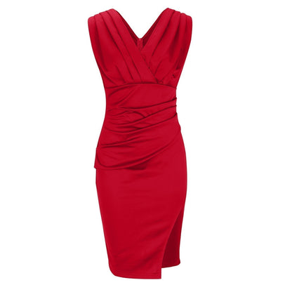 Adrienne™ — Robe élégante et drapée à silhouette sculptante
