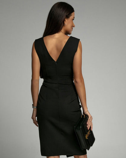 Adrienne™ — Robe élégante et drapée à silhouette sculptante