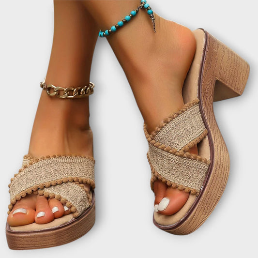 Camila | Talons Épais Élégants
