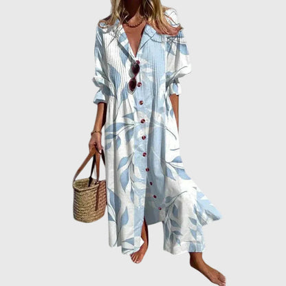 Zariah | Robe longue bohème élégante